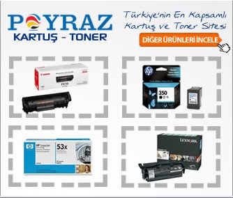 Türkiye’nin en kapsamlı Kartuş ve Toner Sitesi